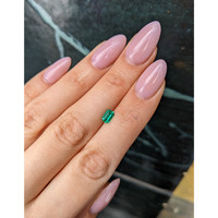 0.50 Ct. Emerald from Afghanistan Life Style