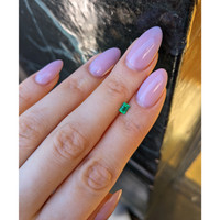 0.32 Ct. Emerald from Afghanistan Life Style