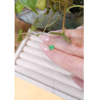 0.68 Ct. Emerald from Afghanistan Life Style