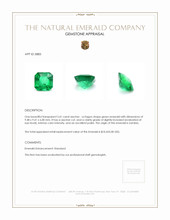 3.41 Ct. Emerald from Zambia Appraisal