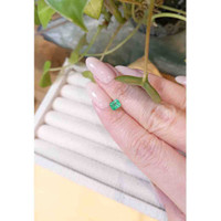 0.55 Ct. Emerald from Afghanistan Life Style