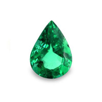 Side Stones Emerald Ring 3.07 Ct., 18K Yellow Gold Combination Stone