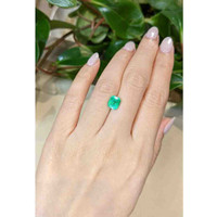 2.09 Ct. Emerald from Afghanistan Life Style