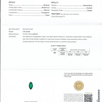 2.46 Ct. Emerald from Zambia Scan Report