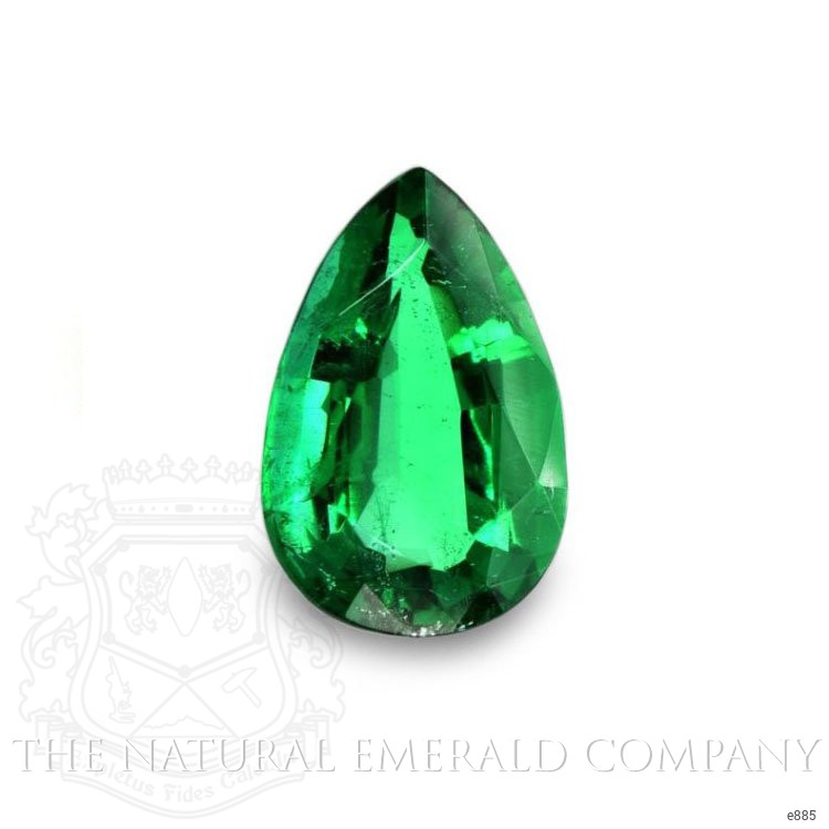 Emerald Ring 2.69 Ct. 18K White Gold