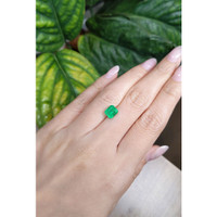 1.84 Ct. Emerald from Russia Life Style