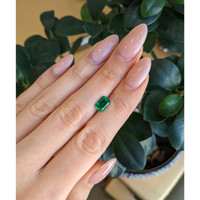 1.63 Ct. Emerald from Zambia Life Style