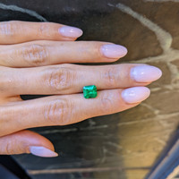 1.49 Ct. Emerald from Colombia Life Style