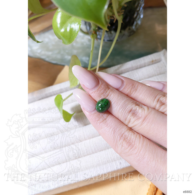 3.43 Ct. Cabochon Emerald from Zambia