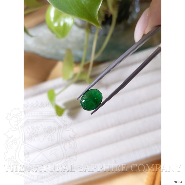 2.60 Ct. Cabochon Emerald from Zambia