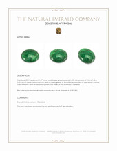 1.77 Ct. Cabochon Emerald from Zambia Appraisal