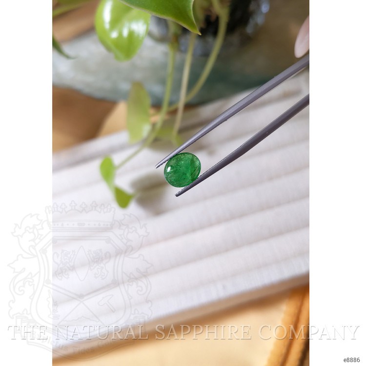1.77 Ct. Cabochon Emerald from Zambia