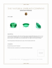 1.98 Ct. Emerald from Ethiopia Appraisal