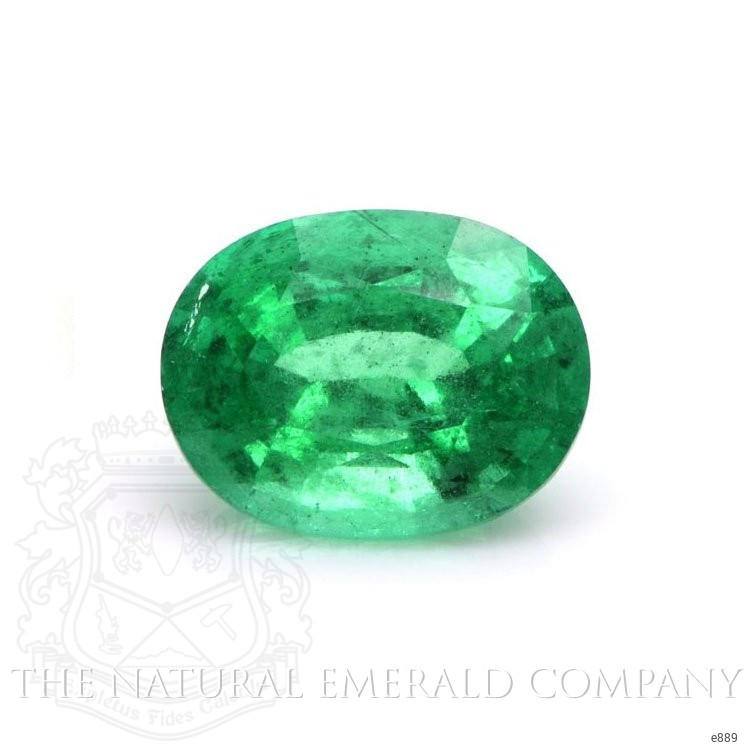 Three Stone Emerald Ring 1.98 Ct., 18K Yellow Gold