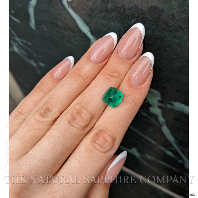 6.20 Ct. Cabochon Emerald from Colombia