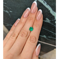 1.44 Ct. Emerald from Colombia Life Style