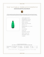 4.12 Ct. Emerald from Colombia - Muzo Scan Report