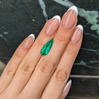 4.12 Ct. Emerald from Colombia - Muzo Life Style