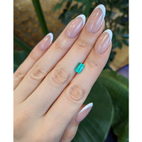 1.17 Ct. Emerald from Colombia Life Style