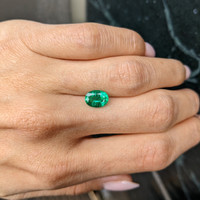 1.63 Ct. Emerald from Zambia Life Style