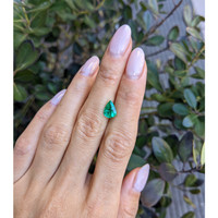 1.56 Ct. Emerald from Zambia Life Style