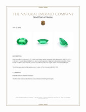 1.21 Ct. Emerald from Ethiopia Appraisal