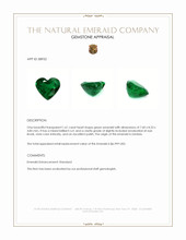 1.61 Ct. Emerald from Zambia Appraisal