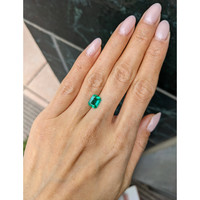 1.69 Ct. Emerald from Zambia Life Style