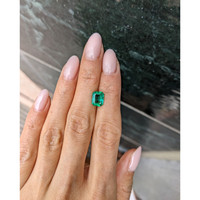 1.69 Ct. Emerald from Zambia Life Style