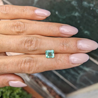 1.62 Ct. Emerald from Colombia Life Style