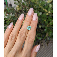 1.62 Ct. Emerald from Colombia Life Style