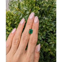 2.64 Ct. Emerald from Zambia Life Style