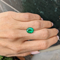 3.15 Ct. Emerald from Zambia Life Style