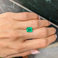 2.97 Ct. Emerald from Zambia Life Style