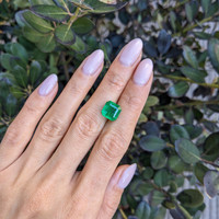 4.06 Ct. Emerald from Zambia Life Style