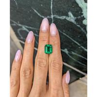 5.49 Ct. Emerald from Zambia Life Style