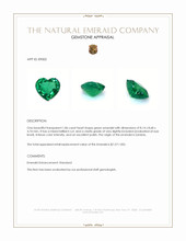 1.86 Ct. Emerald from Zambia Appraisal