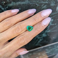 1.86 Ct. Emerald from Zambia Life Style
