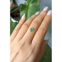 1.02 Ct. Cabochon Emerald from Russia Life Style