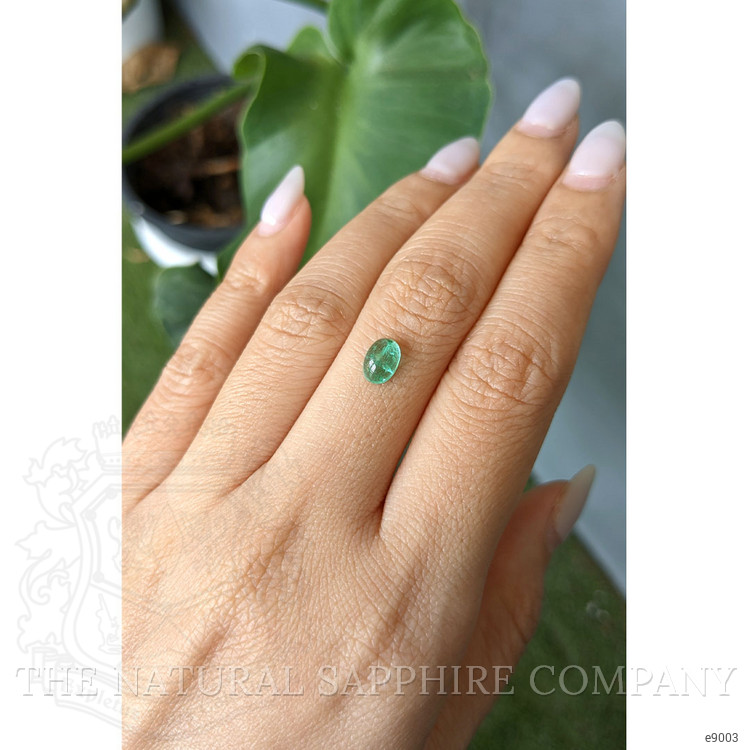1.02 Ct. Cabochon Emerald from Russia