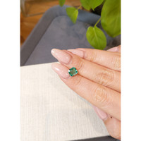 1.43 Ct. Emerald from Zambia Life Style