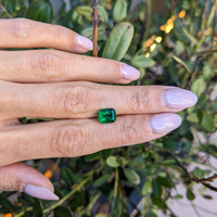 1.73 Ct. Emerald from Zambia Life Style