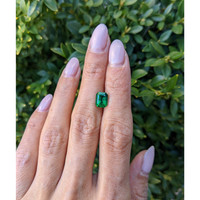 1.73 Ct. Emerald from Zambia Life Style