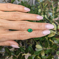 1.38 Ct. Emerald from Zambia Life Style