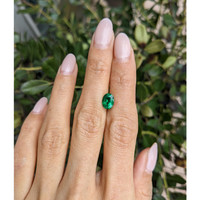1.38 Ct. Emerald from Zambia Life Style