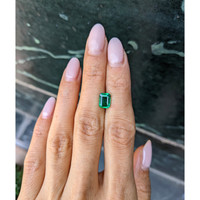 1.52 Ct. Emerald from Zambia Life Style