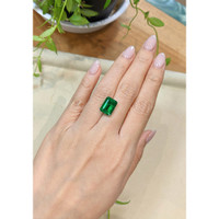6.08 Ct. Emerald from Zambia Life Style