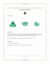 1.26 Ct. Emerald from Russia Appraisal