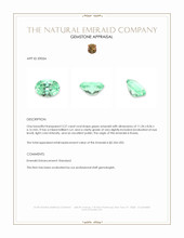 3.27 Ct. Emerald from Russia Appraisal