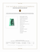 4.60 Ct. Emerald from Russia Scan Report